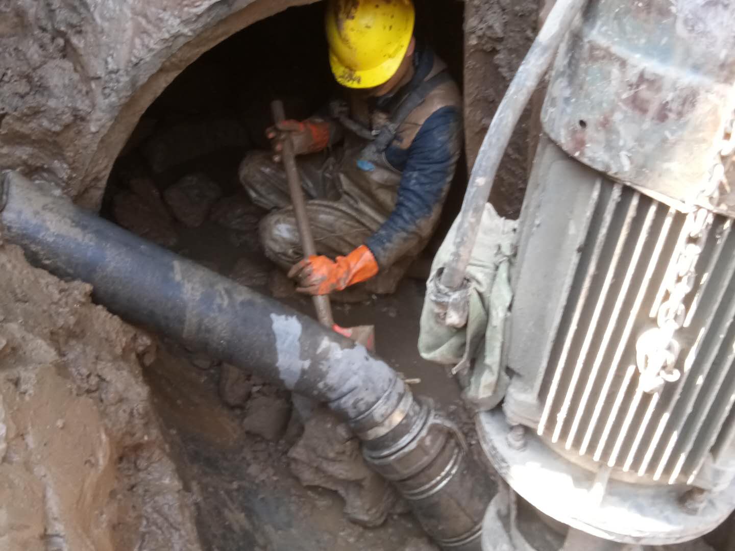 永登管道清淤