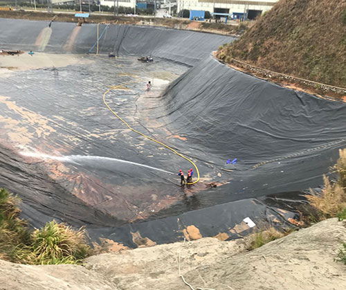 永登废水池清理
